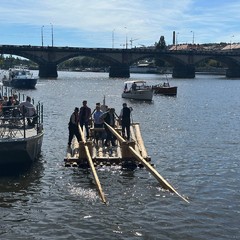 Vltava slavná a splavná, Vltava, Praha, 4.9.2025, foto: archiv KMPR