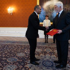 J.E. pan Mohammed Abdullah Al-Hadhrami, nový mimořádný a zplnomocněný velvyslanec Jemenské republiky, 8.10.2025, foto: Zuzana Bönisch