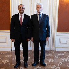 J.E. pan Mohammed Abdullah Al-Hadhrami, nový mimořádný a zplnomocněný velvyslanec Jemenské republiky, 8.10.2025, foto: Zuzana Bönisch