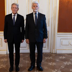 J.E. pan Peter Matthias Reuss, nový mimořádný a zplnomocněný velvyslanec Spolkové republiky Německo, 8.10.2025, foto: Zuzana Bönisch