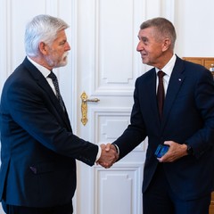 Přijetí Andreje Babiše, Pražský hrad, 9.10.2025, foto: Zuzana Bönisch