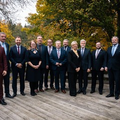 Návštěva Ústeckého kraje, setkání se starosty, Dolní Chřibská, 14.10.2025, foto: Zuzana Bönisch