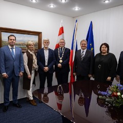 Návštěva Ústeckého kraje, Magistrát města Ústí nad Labem, 15.10.2025, foto: Zuzana Bönisch