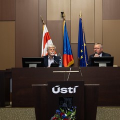 Debata s primátorem a zastupiteli města Ústí nad Labem, 15.10.2025, foto: Zuzana Bönisch