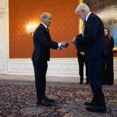 J.E. pan Karim Khalil, nový mimořádný a zplnomocněný velvyslanec Libanonské republiky, Pražský hrad, 23.10.2025, foto: Zuzana Bönisch