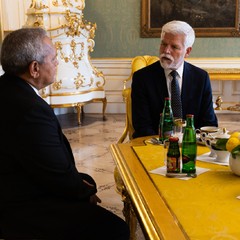 J.E. pan Vladimir Adolfo Franco Sousa, nový mimořádný a zplnomocněný velvyslanec Panamy, Pražský hrad, 23.10.2025, foto: Zuzana Bönisch