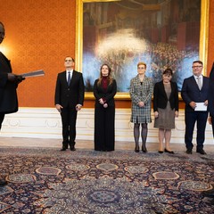 J.E. pan Augusto Artur António Da Silva, nový mimořádný a zplnomocněný velvyslanec Republiky Guinea-Bissau, Pražský hrad, 23.10.2025, foto: Zuzana Bönisch