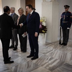 Přijetí členů diplomatického sboru, 27.10.2025, Rothmayerův sál, Pražský hrad, foto: Zuzan Bönisch