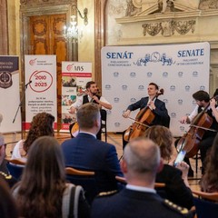 Koncert Pět tváří zdi, Senát PČR, Praha, 6.10.2025, foto: organizátor a Senát PČR