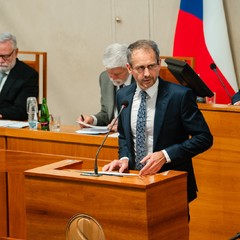 Prezident republiky na schůzi Senátu Parlamentu ČR, 16.10.2025, foto: Tomáš Fongus
