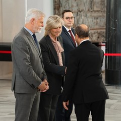Přijetí členů diplomatického sboru, 27.10.2025, Rothmayerův sál, Pražský hrad, foto: Tomáš Fongus