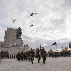 Pietní akt na Vítkově, Praha, 28.10.2025, foto: Tomáš Fongus