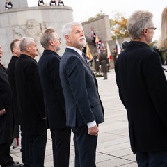 Pietní akt na Vítkově, Praha, 28.10.2025, foto: Tomáš Fongus
