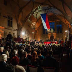 Státní svátek 28. října 2025, Vladislavský sál, Pražský hrad, 28.10.2025, foto: Tomáš Fongus