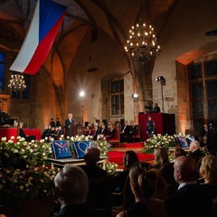 Udílení státních vyznamenání, Vladislavský sál, Pražský hrad, 28.10.2025, foto: Tomáš Fongus