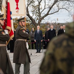 Pietní akt na Vítkově, Praha, 28.10.2025, foto: Tomáš Fongus