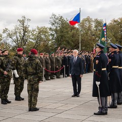 Pietní akt na Vítkově, Praha, 28.10.2025, foto: Tomáš Fongus