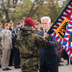 Pietní akt na Vítkově, Praha, 28.10.2025, foto: Tomáš Fongus