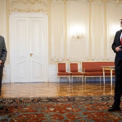 Přijetí demise vlády Petra Fialy, Pražský hrad, 6.11.2025, foto: Zuzana Bönisch