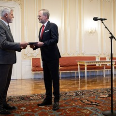 Přijetí demise vlády Petra Fialy, Pražský hrad, 6.11.2025, foto: Zuzana Bönisch