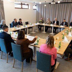 Oběd s řediteli vybraných středních škol Karlovarského kraje, Sokolov, 11.11.2025, foto: Zuzana Bönisch
