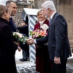 Oficiální návštěva prezidenta Polské republiky, Pražský hrad, 24.11.2025, foto: Zuzana Bönisch
