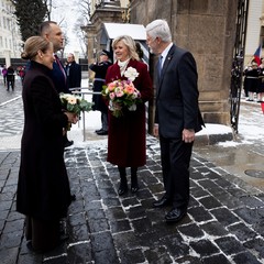 Oficiální návštěva prezidenta Polské republiky, Pražský hrad, 24.11.2025, foto: Zuzana Bönisch
