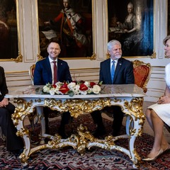Oficiální návštěva prezidenta Polské republiky, Pražský hrad, 24.11.2025, foto: Zuzana Bönisch