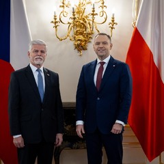 Oficiální návštěva prezidenta Polské republiky, Pražský hrad, 24.11.2025, foto: Zuzana Bönisch