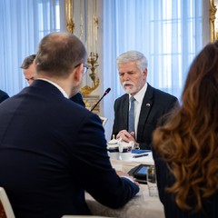 Oficiální návštěva prezidenta Polské republiky, Pražský hrad, 24.11.2025, foto: Zuzana Bönisch