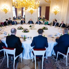 Prezident republiky přijal hejtmany a primátora hl. m. Prahy