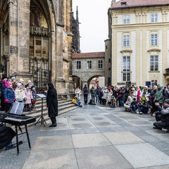 Vánoční koncert před katedrálou, (c) Správa Pražského hradu, foto: Hana Connor