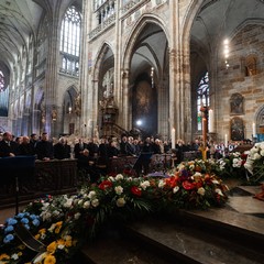 Poslední rozloučení s kardinálem Dominikem Dukou, chrám sv. Víta, 15.11.2025