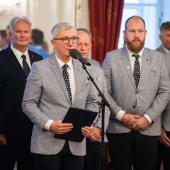 Přijetí účastníků soutěže Euroskills, Pražský hrad, 26.11.2025, foto: Tomáš Fongus