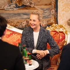 Přijetí Julije Navalné, Pražský hrad, 26.11.2025, foto: Tomáš Fongus