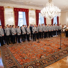 Přijetí účastníků soutěže Euroskills, Pražský hrad, 26.11.2025, foto: Tomáš Fongus