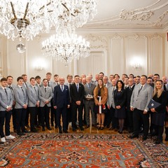 Přijetí účastníků soutěže Euroskills, Pražský hrad, 26.11.2025, foto: Tomáš Fongus