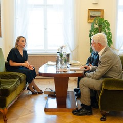 Přijetí Hlavní ochránkyně lidských práv Ministerstva obrany, Pražský hrad, 4.11.2025, foto: Tomáš Fongus