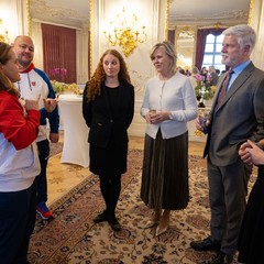 Přijetí zástupců Českého deaflympijského výboru, Pražský hrad, 1.12.2025, foto: Zuzana Bönisch