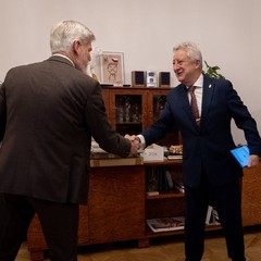 Přijetí Jaromíra Zůny, kandidáta na ministra obrany, Pražský hrad, 4.12.2025, foto: Zuzana Bönisch