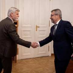 Přijetí Martina Šebestyána, kandidáta na post ministra zemědělství, Pražský hrad, 4.12.2025, foto: Zuzana Bönisch