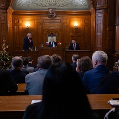 Debata se zastupiteli na Magistrátu města Liberec, 10.12.2025, foto: Zuzana Bönisch