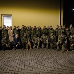 Návštěva Libereckého kraje, Centrum vojenské kynologie Armády ČR, Chotyně, 10.12.2025, foto: Zuzana Bönisch