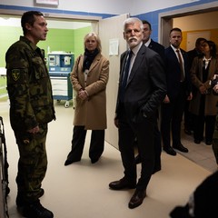 Návštěva Libereckého kraje, Centrum vojenské kynologie Armády ČR, Chotyně, 10.12.2025, foto: Zuzana Bönisch