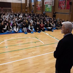 Debata se studenty Střední školy řemesel a služeb, Jablonec nad Nisou, 11.12.2025, foto: Zuzana Bönisch