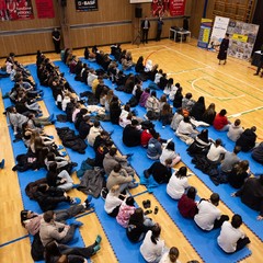 Debata se studenty Střední školy řemesel a služeb, Jablonec nad Nisou, 11.12.2025, foto: Zuzana Bönisch