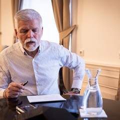 Telefonický hovor s ukrajinským prezidentem, Pražský hrad, 17.12.2025, foto: Zuzana Bönisch