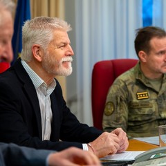 Spojení s jednotkami zahraničních misí, Generální štáb, 17.12.2025, foto: Petr Dohnal