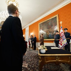 Prezident republiky jmenoval soudkyně a soudce obecných soudů, Pražský hrad, 9.12.2025, foto: Tomáš Fongus