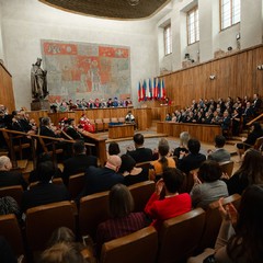 Předání jmenovacích dekretů, Karolinum Univerzity Karlovy, 16.12.2025, foto: Tomáš Fongus